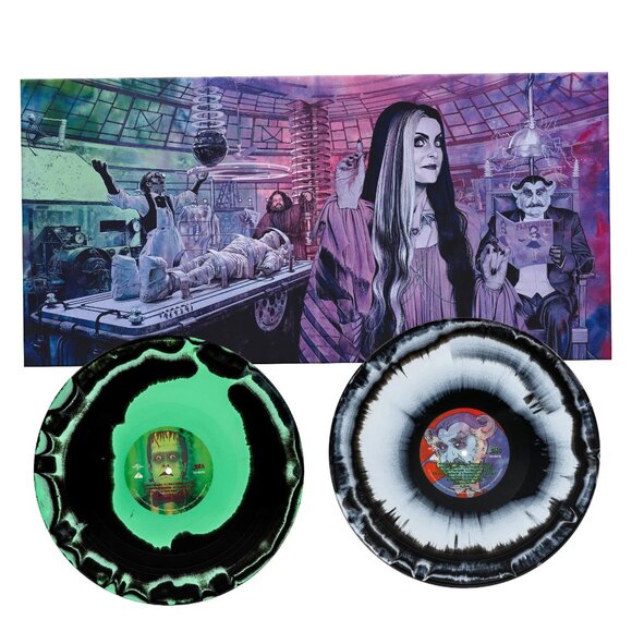 Rob Zombie The Munsters Soundtrack 2-LP ~ Ltd Ed 180g Color + Art Print ~Sealed! - Picture 2 of 5